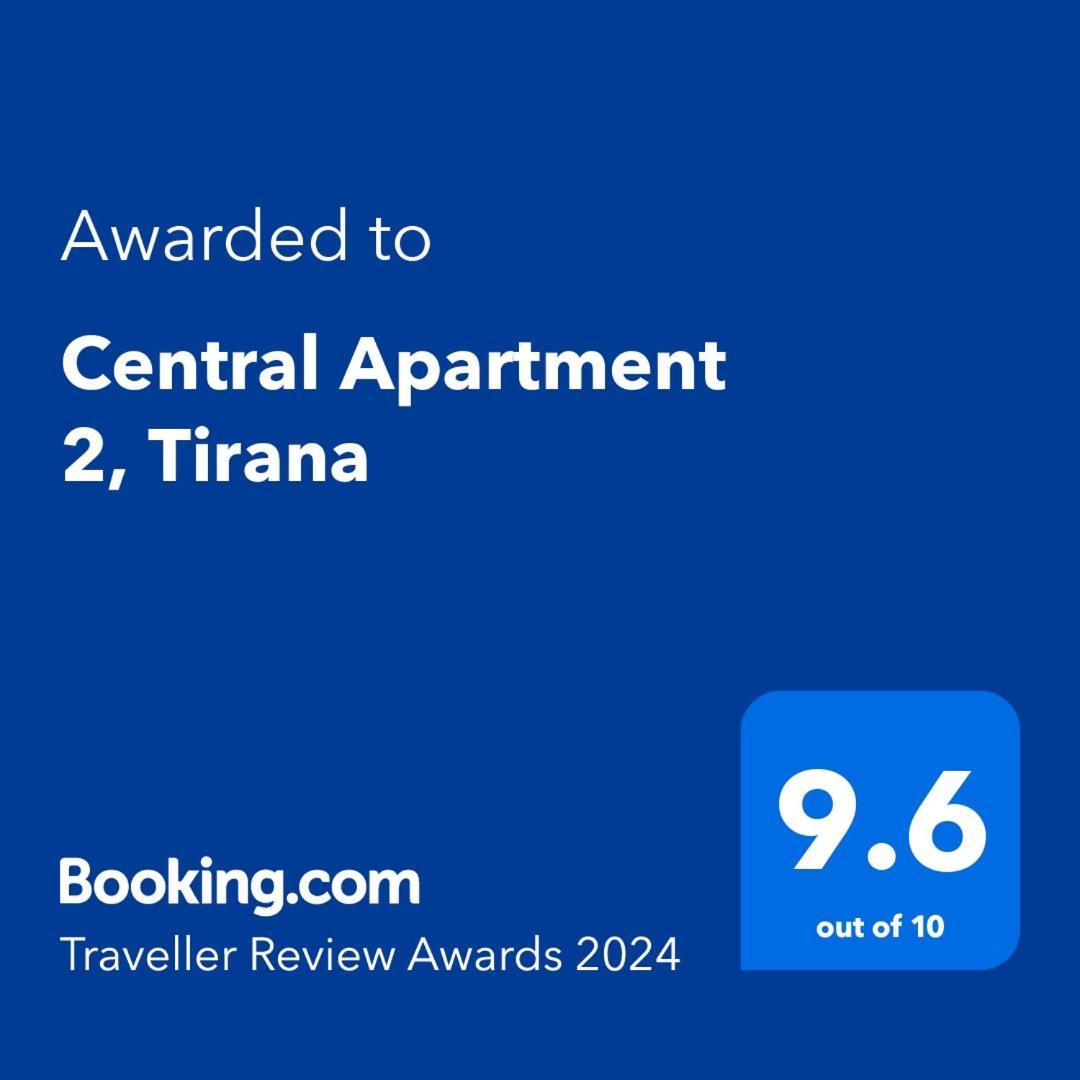 Central Apartment 2, Tirana Zewnętrze zdjęcie